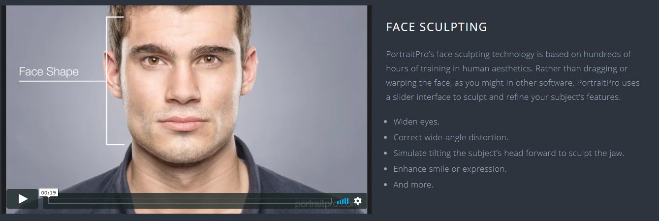 PP face reshaping