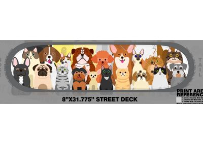 skateboard custom dogs