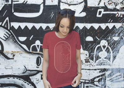 style line woman T shirt