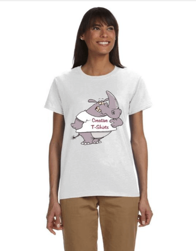 WOMEN'S TEE MOCKUP CTS